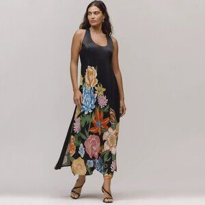 ANTHROPOLOGIE | Sleeveless Floral Maxi Dress | NWT